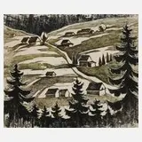 Hans Weiß-Aue, "Vorfrühling am Auersberghang"