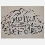 Albert Hennig, Dorf im Gebirge