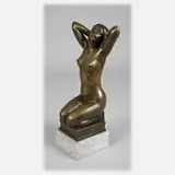 Stanislaw Piotr Getter, Weiblicher Akt, 1921, Bronze