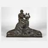 Max Valentin, Orpheus mit Lyra, Bronze
