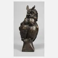 August Göhring, Uhu, Bronze