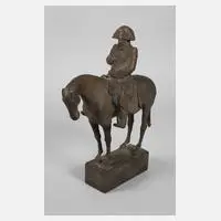 Franz Mikorey, Napoleon Bonaparte zu Pferde, Bronze