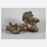 Christian Peschke, schreiender Mann, Bronze