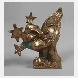 Christian Peschke, Reliefköpfe, Bronze in Naturpatina