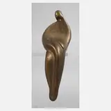 Christian Peschke, Liegende, Bronze