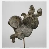 Christian Peschke, springendes Pferd, Bronze