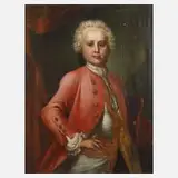 Heinrich Leichner, Portrait eines jungen Adligen, 1745, Öl auf Leinwand und sekundärem Spannrahmen
