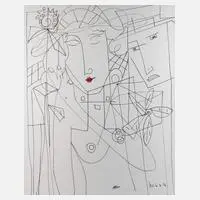 Claude Jaté, "Fleur's dans l'Atelier ...", 2005