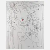Claude Jaté, "Fleur's dans l'Atelier ...", 2005