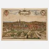 Braun & Hogenberg, "Soest", Kupferstich