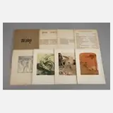Abel Pann, "The Bible", Lithographien und drei Blatt Text in Englisch und Hebräisch