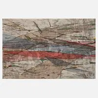 "Gedankenbahnen" by Alfred Traugott Mörstedt, aquarellierte, sold May 2023