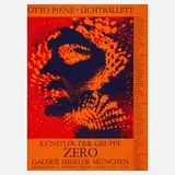 Prof. Otto Piene, Plakat "Lichtballett", Farbsiebdrucke