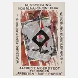 Alfred Traugott Mörstedt, Unikatärer Plakatentwurf