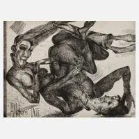 Prof. Karl-Georg Hirsch, "Andere Tage", Radierung