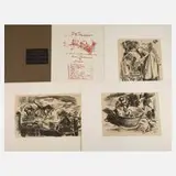 Hans Soltmann, "Kinder", Lithographien und einem Titelblatt