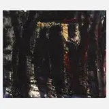 Albert Hennig, Abendlicher Heimweg, Aquarell