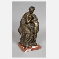 Henry Étienne Dumaige, Hera und Hephaistos, Bronze