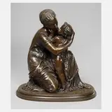 Mathurin Moreau, Amor und Venus, Bronze
