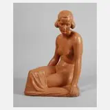 Luise Federn-Staudinger, Sitzender weiblicher Akt, 1943