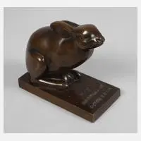 Grete Budde, hockender Hase
