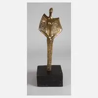 Mpambukidi Nlunfidi, moderne Bronzefigur, Bronze