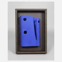 Manfred Muller, "blue print", Mischtechnik