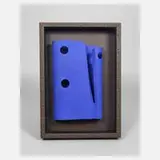 Manfred Muller, "blue print", Mischtechnik