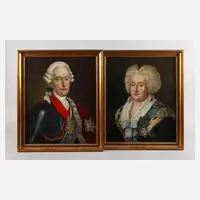 B. G. Weiß, Maximilian und Maria Anna von Bayern, Öl auf Leinwand