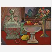 Alois Erbach, Tafelstillleben, 1950