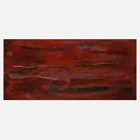 Gernot Kissel, "Utopische Landschaft", Öl auf Leinwand