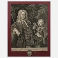 Bernhard Vogel, Bildnis Carl Benedict Geuder, 1735