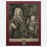 Bernhard Vogel, Bildnis Carl Benedict Geuder, 1735
