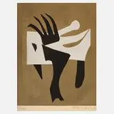 Alexander Camaro, Abstrakte Komposition, Farbserigraphie