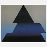 Prof. Anton Stankowksi, Geometrische Komposition, Farbserigraphie