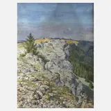 Freiherr von Fohlern, Bei Gößweinstein, Aquarell