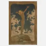 Prof. Hugo Höppener alias "Fidus", "Lichtgebet", Lithographie