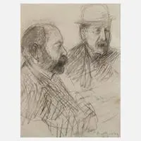 Arthur Markowicz, Portraitstudien, 1913, Bleistift