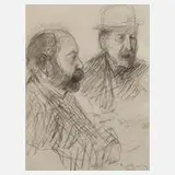 Arthur Markowicz, Portraitstudien, 1913, Bleistift
