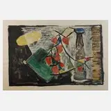 Hans Wagner, Abstrahiertes Stillleben, 1964, Mischtechnik