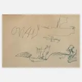 Otto Niemeyer-Holstein, "Orion am Achterwasser", Zeichnung