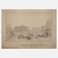 Pl. Ahrens, "Museum Leipzig", Stahlstich
