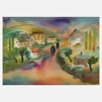 "Maria-Schein" by Albert Hennig, Aquarell, sold Feb 2023