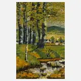 Hans Weiß-Aue, "Blick vom Fichtelberg"
