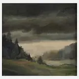 Hans Weiß-Aue, "Nach dem Gewitterregen"