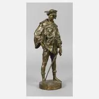 Emile Picault, "Escholier", Bronze