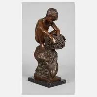 Achille D’Orsi, Fischerjunge, Bronze