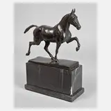 Karl Heynen-Dumont, Gangpferd, Bronze