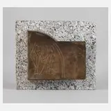 Karl Knappe, Bronzerelief, Bronze