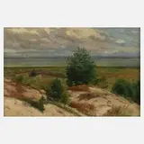 Helene Cramer, "Dünenstrand", 1910, Öl auf Leinwand
